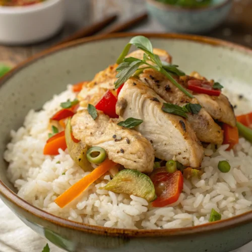 angel chicken rice recipe