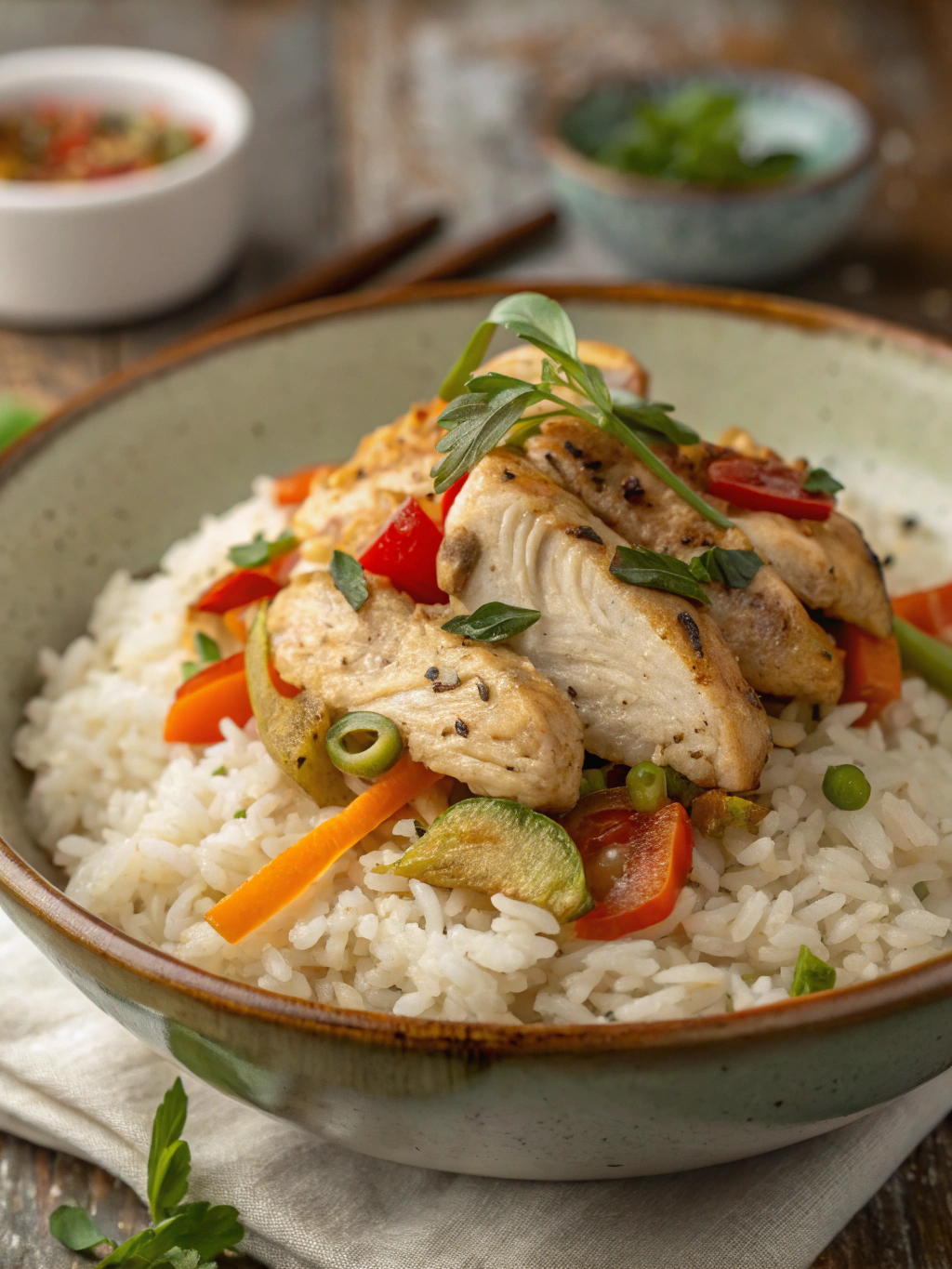 angel chicken rice recipe