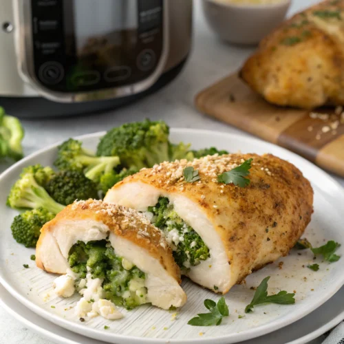 barber foods broccoli stuffed chicken instant pot recipe