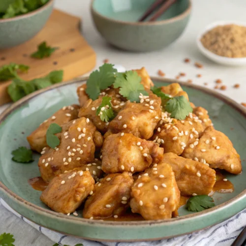chicken with peanut butter -recipe