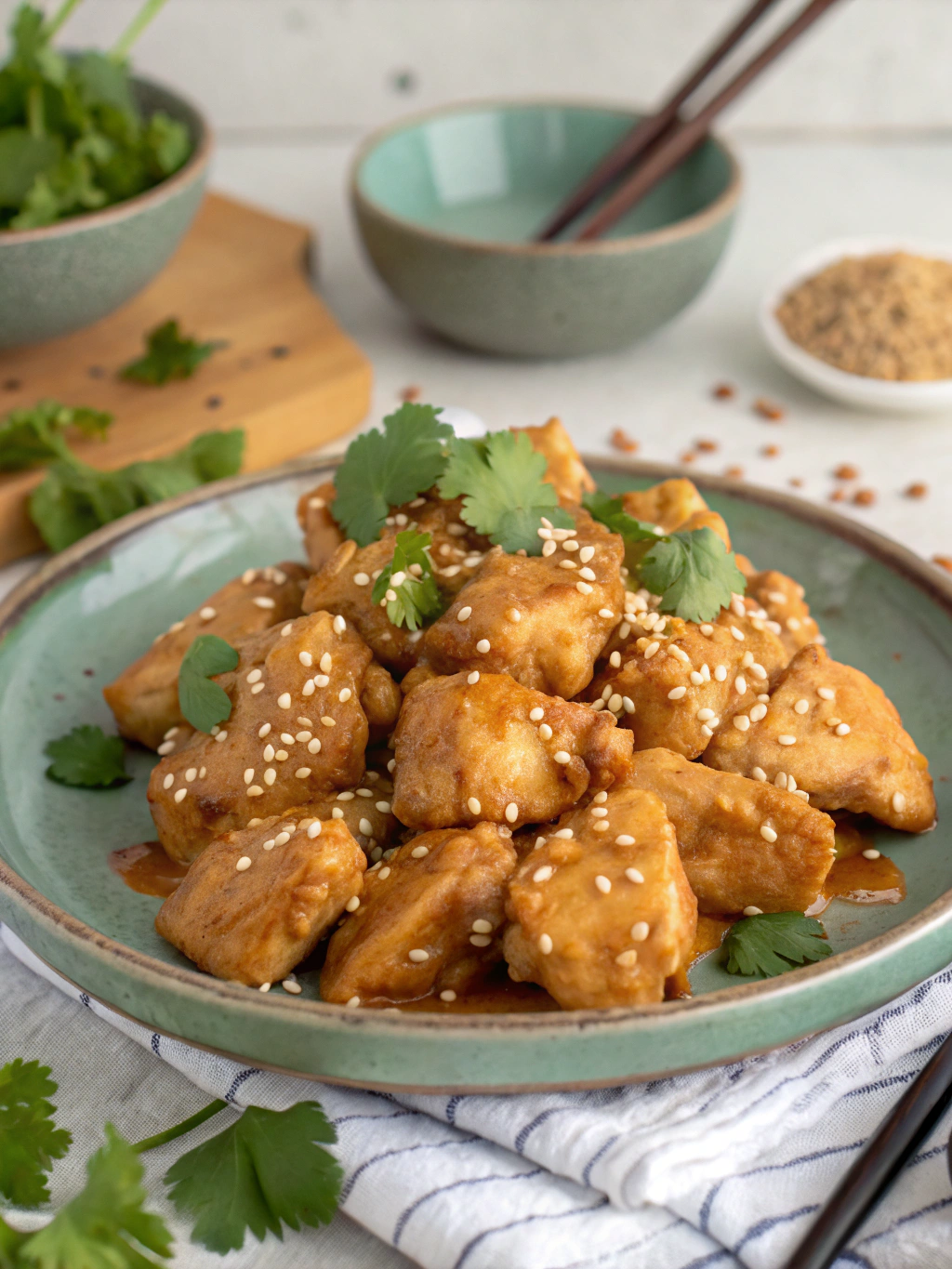 chicken with peanut butter -recipe