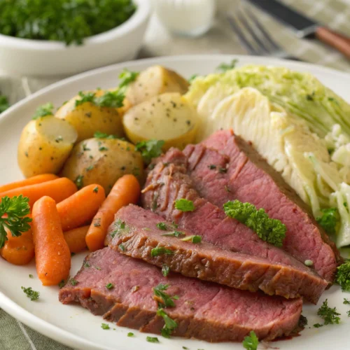 oven corned beef and cabbage recipe