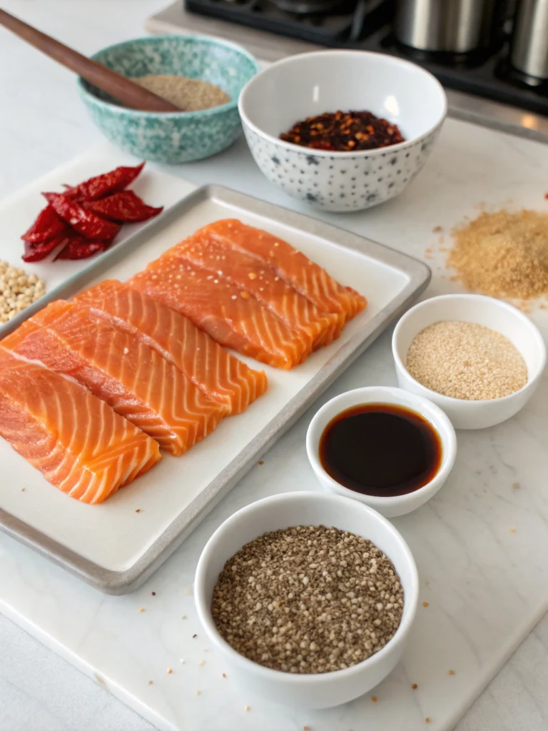 recipe salmon bellyingredients